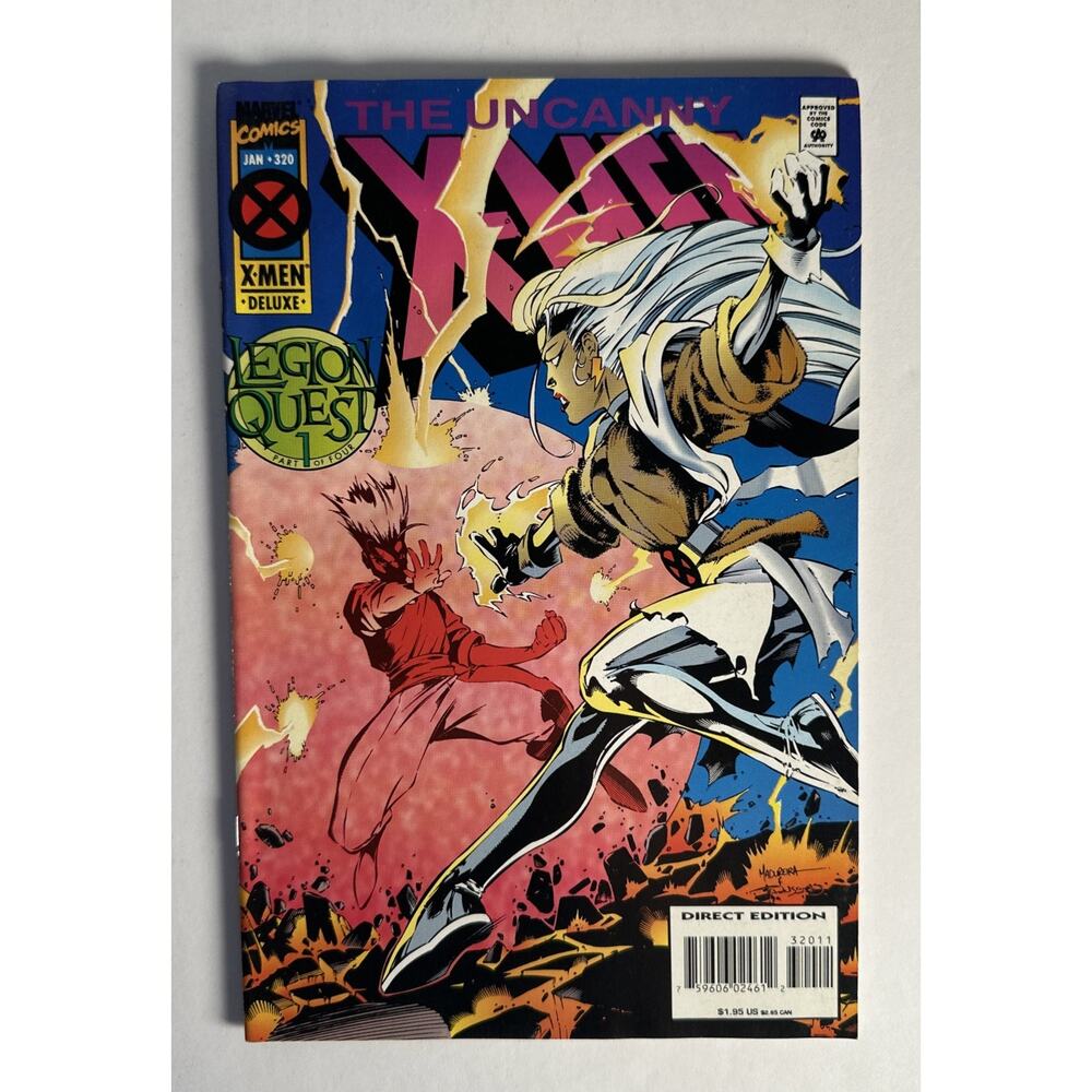 The Uncanny X-Men #320 Wizard Cover 1995 Marvel Comics NM